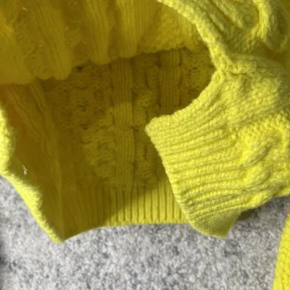 Stella McCartney Sweater Womens‎ Medium Cable Knit Pullover Made In Italy Bold